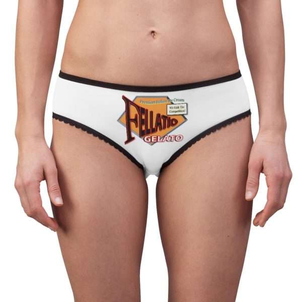 Funny Women’s Panties Briefs - Fellatio Gelato