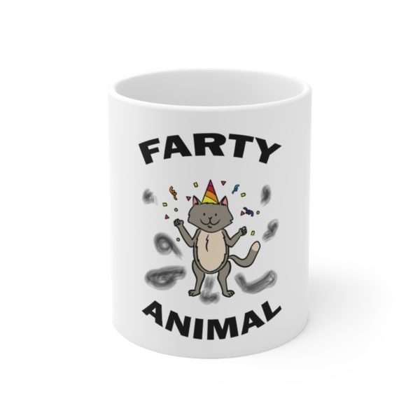 Humorous Coffee Mug 11 oz - Farty Animal