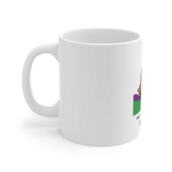 Funny Coffee Mug 11 oz - This Is What I Think Of You - Image 2