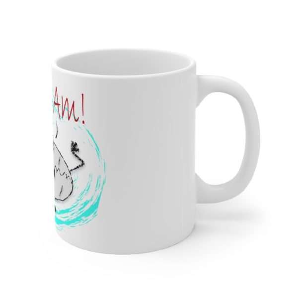 Clam I Am! Ceramic Mug 11oz - Image 3