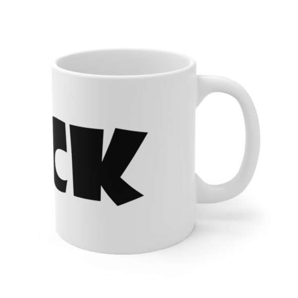 Funny Ceramic Coffee Mug 11oz - F Heart CK - Image 3