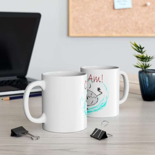 Clam I Am! Ceramic Mug 11oz - Image 5