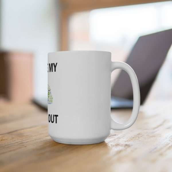 Funny Ceramic Coffee Mug 15oz - Fuckle My Brains Out - Image 4