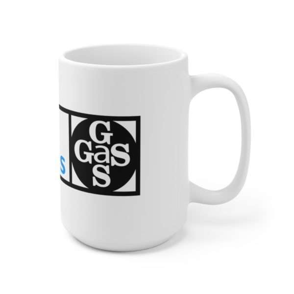 Humorous Premium Coffee Mug 15 oz - Gas & Shittles - Image 3