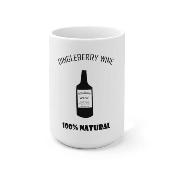 Funny Premium Coffee Mug 15 oz - Dingleberry Wine