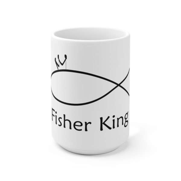 Funny Ceramic Coffee Mug 15oz - Fisher King