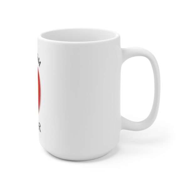 Orgasm Donor Funny Premium Coffee Mug 15 oz - Image 3