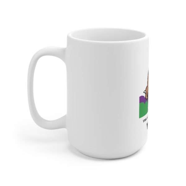 Funny Premium Coffee Mug 15 oz - This Is What I Think Of You - Image 2