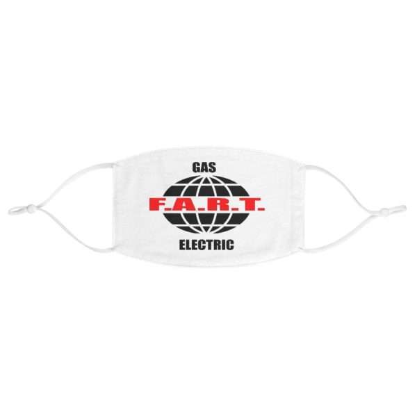 Funny Fabric Facemask - Gas FART Electric - Image 2