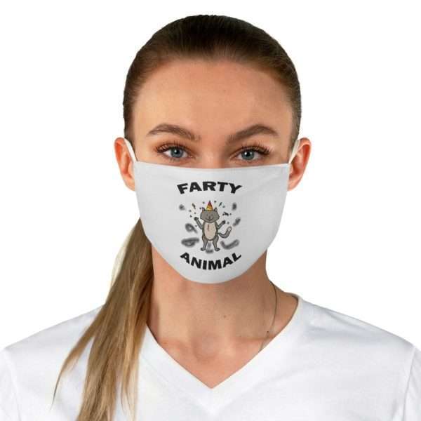 Funny Fabric Facemask - Farty Animal - Image 3