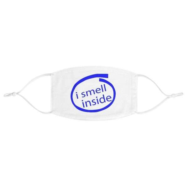 Funny Fabric Facemask - I Smell Inside - Image 2