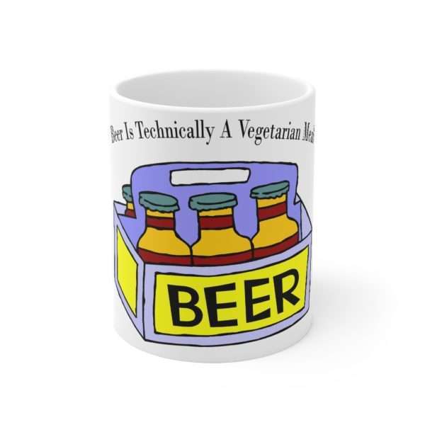 Beer Is Technically a Vegetarian Meal Mug 11oz