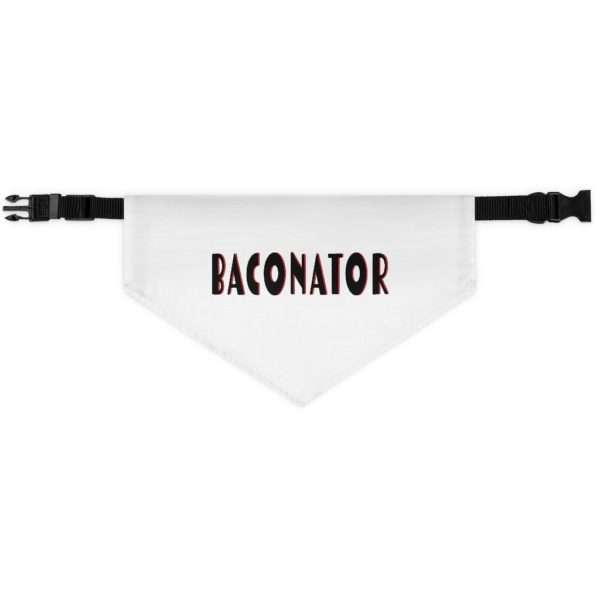 Funny Dog Bandana Collar - Baconator - Image 2