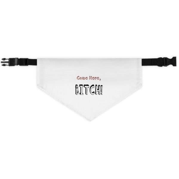 Come Here, Bitch! Pet Bandana Collar - Image 2