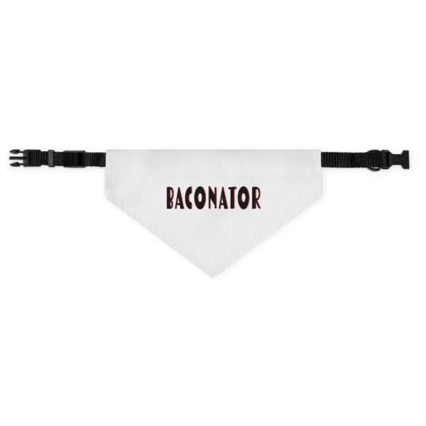 Funny Dog Bandana Collar - Baconator - Image 6