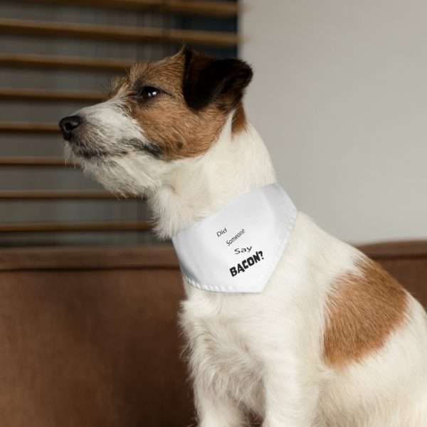 Did Someone Say Bacon? Pet Bandana Collar - Image 5