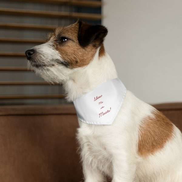 Show Me the Meats Pet Bandana Collar - Image 5