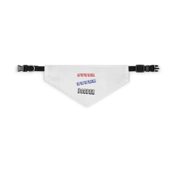 Pet Bandana Collar - Super Duper Pooper - Image 3