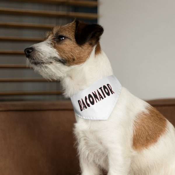 Funny Dog Bandana Collar - Baconator - Image 5