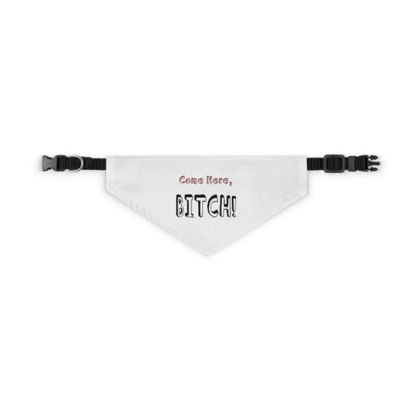 Come Here, Bitch! Pet Bandana Collar - Image 3