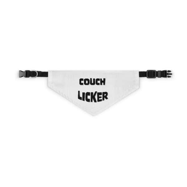 Couch Licker Dog Bandana Collar - Image 3