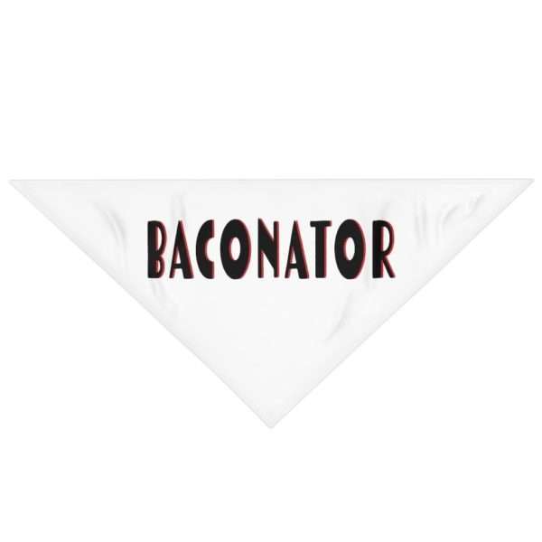 Funny Dog Bandana - Baconator - Image 2