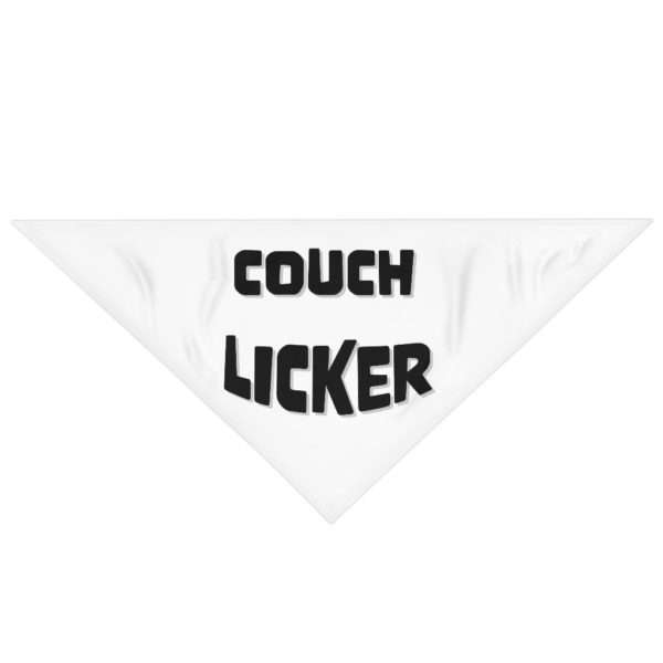 Funny Dog Bandana - Couch Licker - Image 2