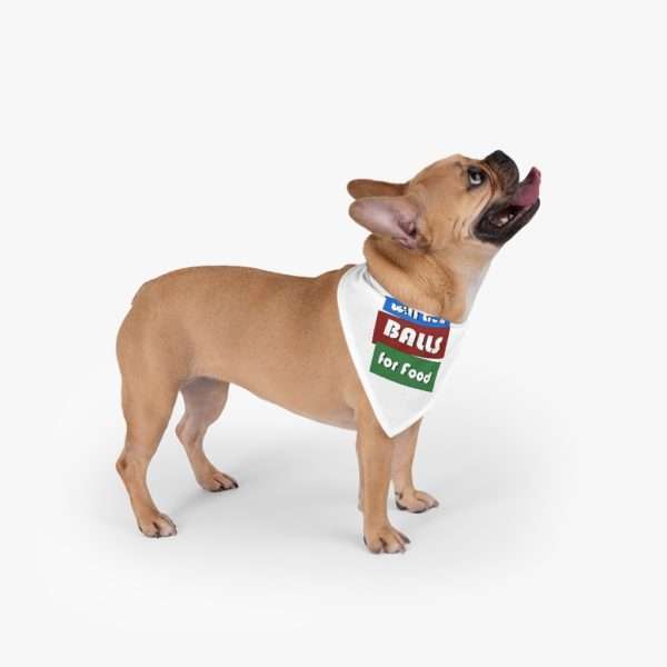 Funny Dog Bandana - Will Lick Balls for Food - Image 3