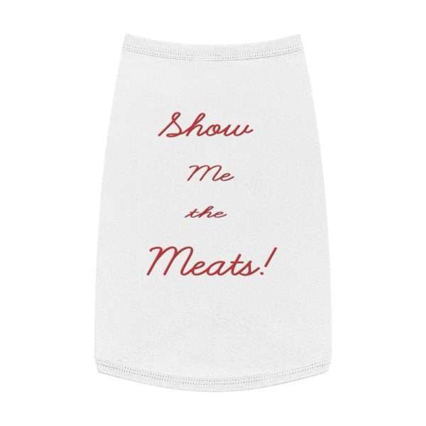 Show Me the Meats Pet Tank Top - Image 2