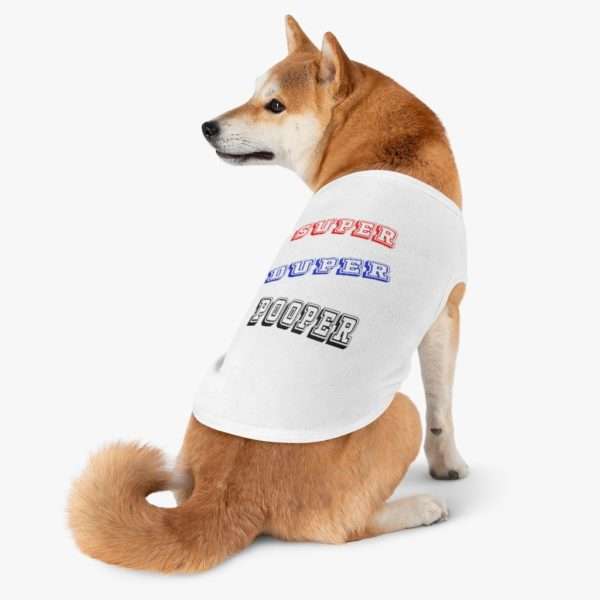 Super Duper Pooper Pet Tank Top