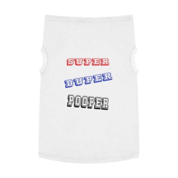 Super Duper Pooper Pet Tank Top - Image 5