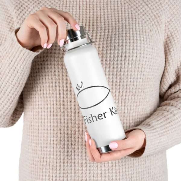 Funny 22oz Vacuum Insulated Bottle - Fisher King - Image 7