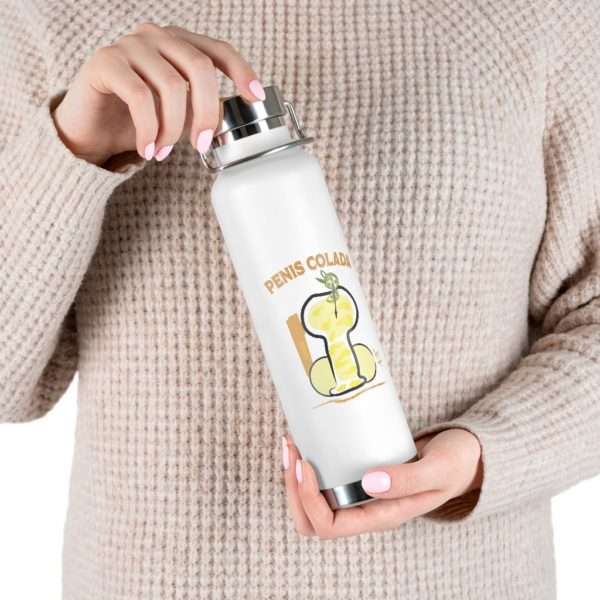 22oz Vacuum Insulated Bottle - Penis Colada - Image 7