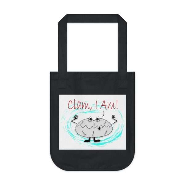 Clam I Am! Organic Canvas Tote Bag