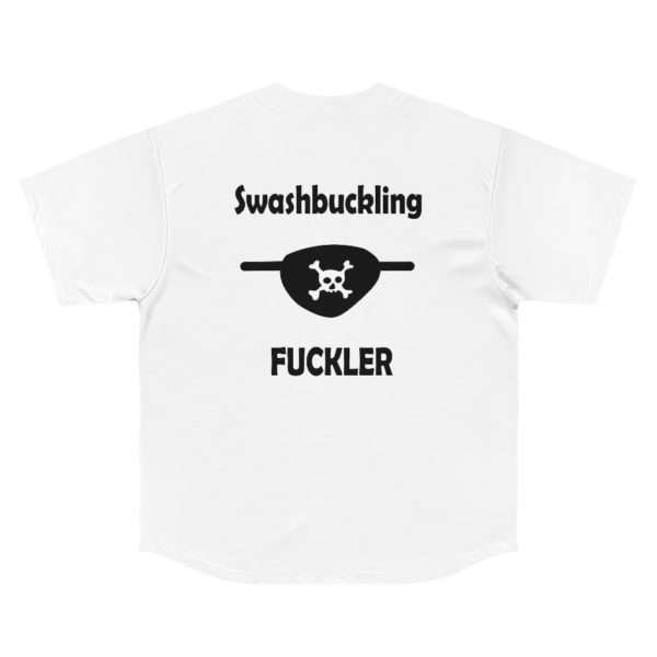 Men's Baseball Jersey - Swashbuckling Fuckler - Image 8