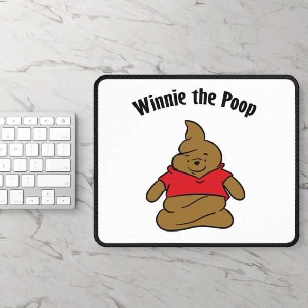 Funny Gaming Mousepad - Winnie the Poop - Image 3