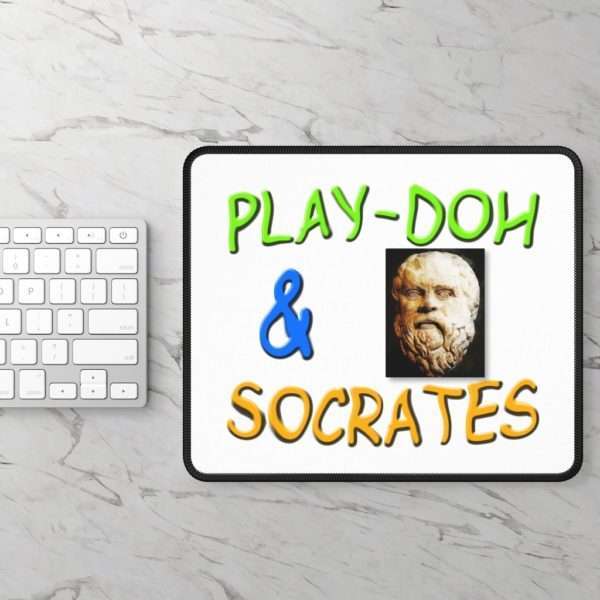 Play-Doh & Socrates Gaming Mouse Pad