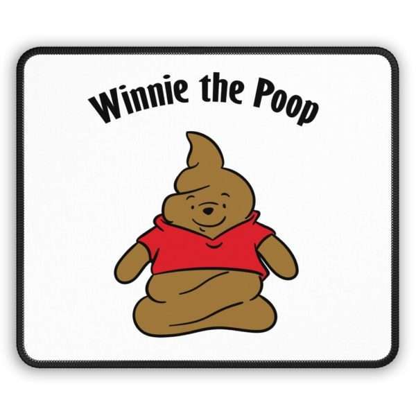 Funny Gaming Mousepad - Winnie the Poop - Image 2