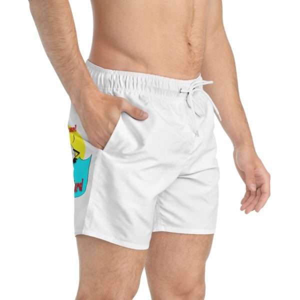 Funny Men's Swim Trunks - Get Outta My Ocean Shellfish Bastard - Image 11