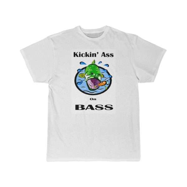 Men's Short Sleeve T-shirt - Kickin' Ass on Bass