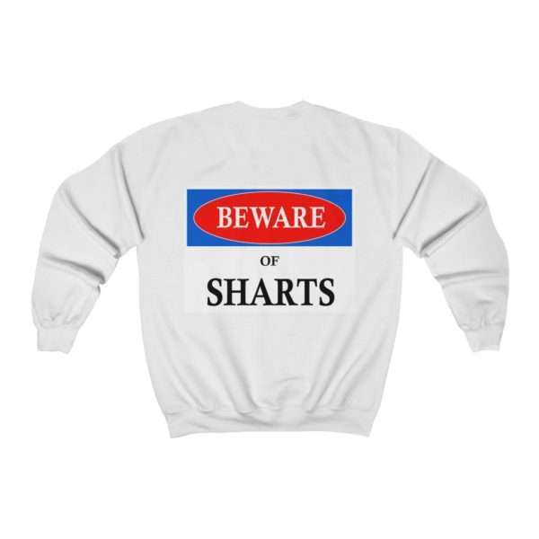 Beware of Sharts Unisex Heavy Blend™ Crewneck Sweatshirt - Image 2