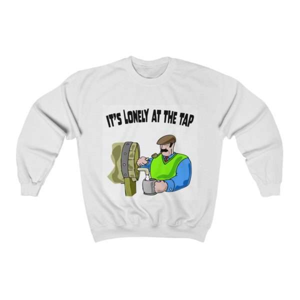 Unisex Heavy Blend Crewneck Sweatshirt - It’s Lonely at the Tap