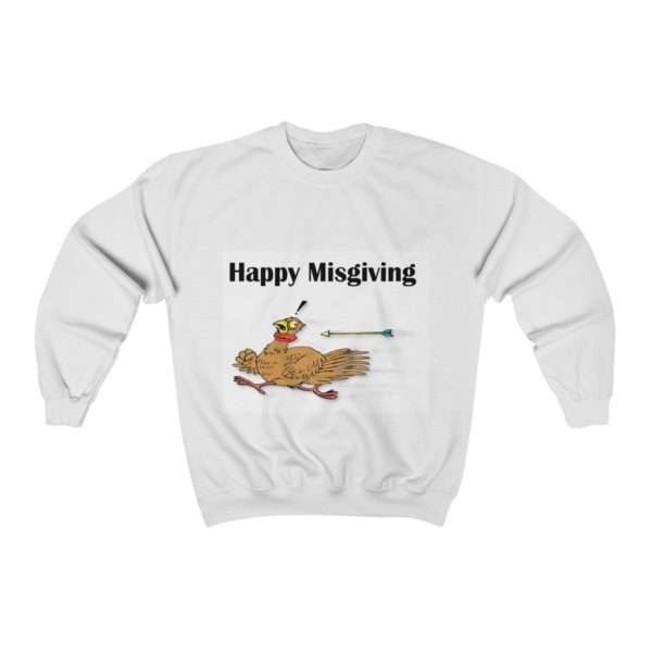 Funny Unisex Heavy Blend Crewneck Sweatshirt - Happy Misgiving