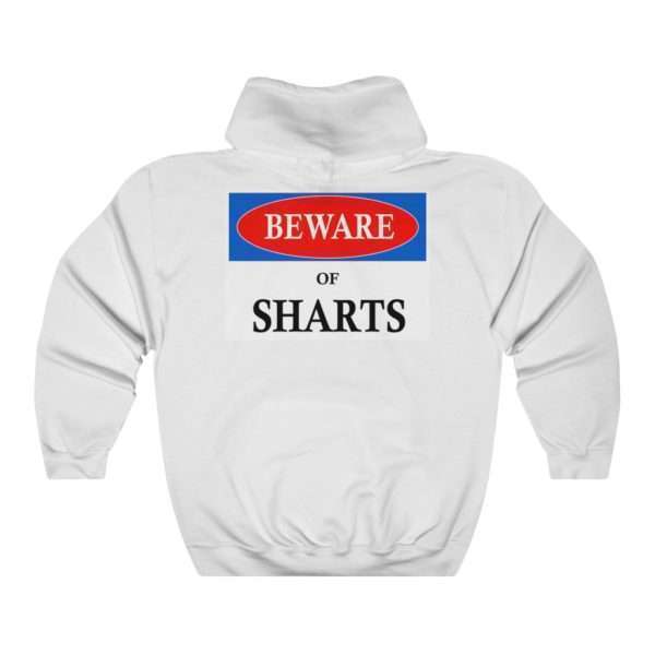 Beware of Sharts Unisex Heavy Blend™ Hooded Sweatshirt - Image 2