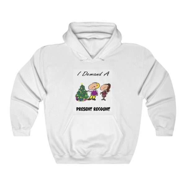 I Demand a Present Recount Unisex Heavy Blend™ Hooded Sweatshirt