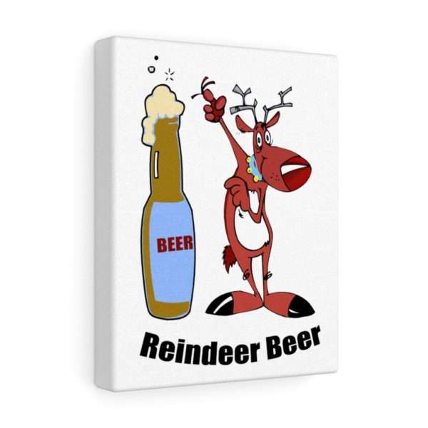 Reindeer Beer Canvas Gallery Wraps - Image 4