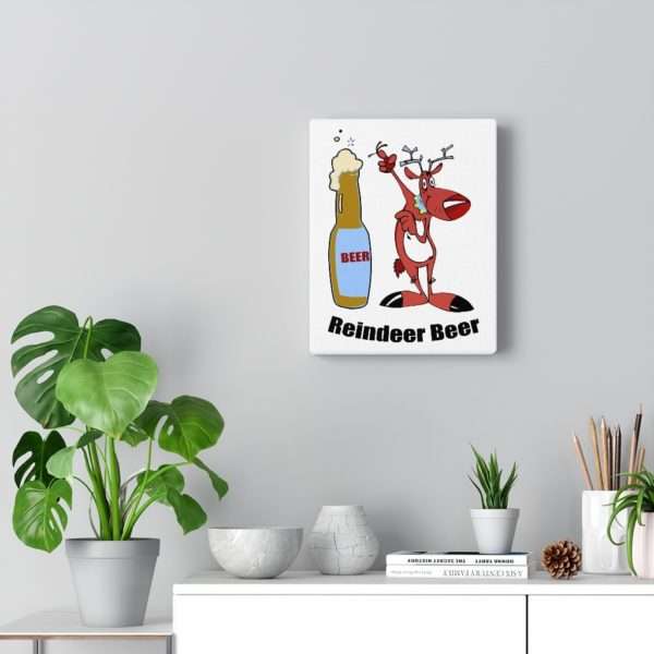 Reindeer Beer Canvas Gallery Wraps - Image 5