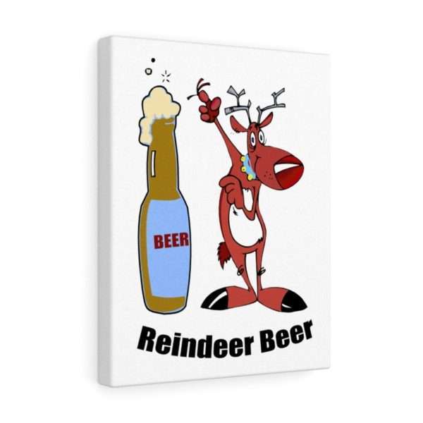 Reindeer Beer Canvas Gallery Wraps - Image 7