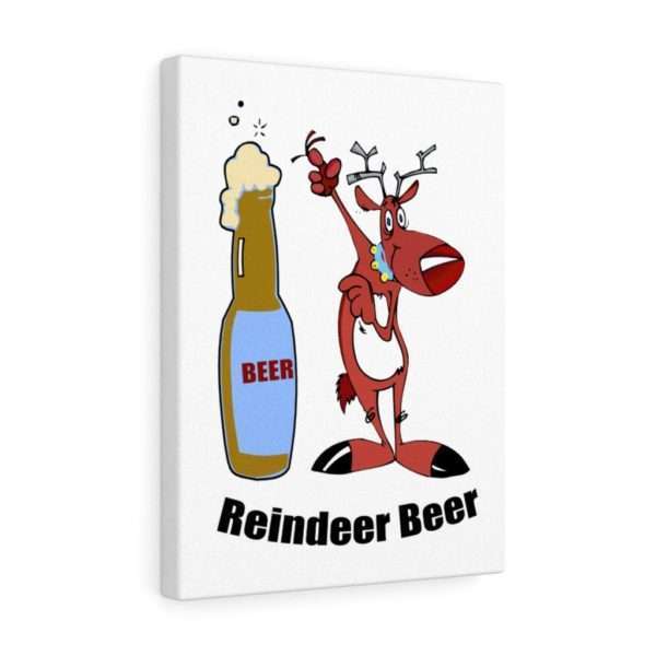 Reindeer Beer Canvas Gallery Wraps - Image 10