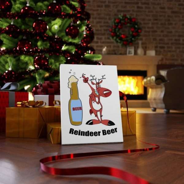 Reindeer Beer Canvas Gallery Wraps - Image 13